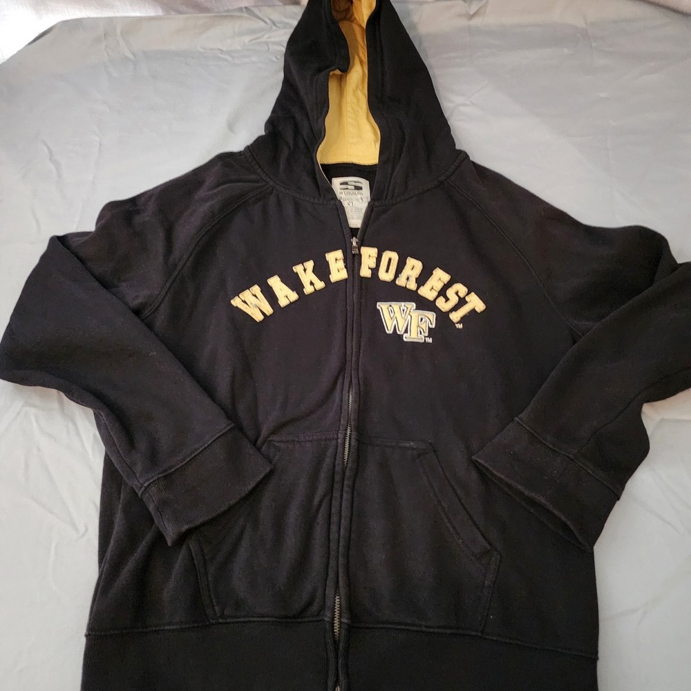 Wake Forest University Demon Deacons Hoodie Jacket Kids Youth Stadium Size‎ XL